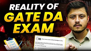 Reality of GATE DA exam [upl. by Gough673]