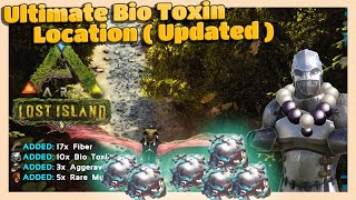 Easy Bio Toxin  Hand Pick  location in Lost Island in ARK Survival Evolved [upl. by Urias]