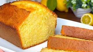 Gâteau au Citron  Moelleux Délicieux et Rapide Un classique dans notre Famille [upl. by Laurella]