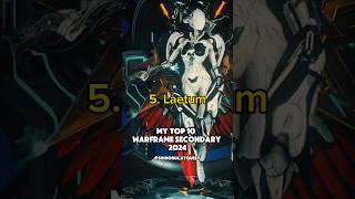 My Best 5 Warframe Secondary Weapons 2024 warframe warframe2024 ranking incarnon fypシ [upl. by Ciapas]