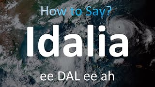 How to Pronounce Idalia Correctly [upl. by Sternick]