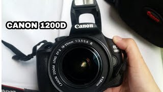 Canon 1200D Review  canon 1200D video test [upl. by Ulphiah]