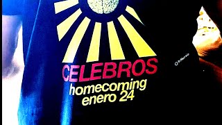 CELEBROS homecoming enero 24  Cell Phone Recording [upl. by Wootten943]