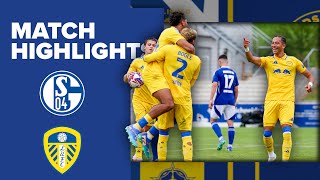 Highlights  FC Schalke 04 v Leeds United [upl. by Haneeja]