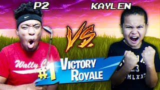 I FINALLY 1v1d MindofRezs Little Brother Kaylen and THIS HAPPENED Kaylen vs P2istheName [upl. by Etteiluj]