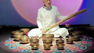 Tibetan Singing Bowls for Deep Sleepsingingbowlmeditationmusicsoundbathssleep [upl. by Eikcor]