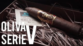 Oliva Serie V Belicoso  cigar review  Blue Light Cigars [upl. by Gleda]