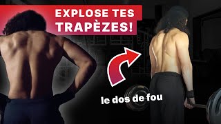 Le meilleur exercice trapèze que tu ne connais pas le Rack Pull [upl. by Idel]