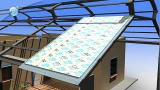 Installing Polygal Multiwall Polycarbonate Sheets [upl. by Alletse]