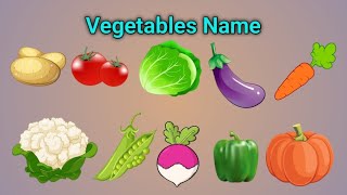 Vegetables Name  Vegetables Name In English  Vegetables Name For Kids  totto kidoos [upl. by Goeger]