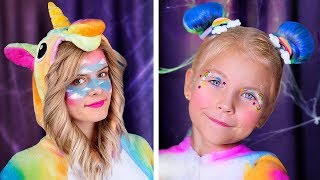 7 Süße Halloween MakeUp Ideen  Goo Goo Galaxy MakeUp [upl. by Norehs]