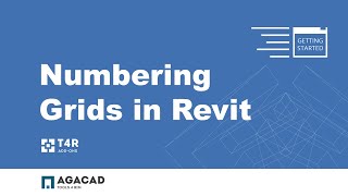 How to Number amp Renumber Grids in Revit  Sort Mark  Getting Started [upl. by Lashonde]