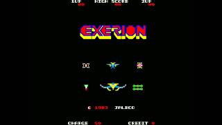 Exerion  Full gameplay  MAME [upl. by Mazonson]