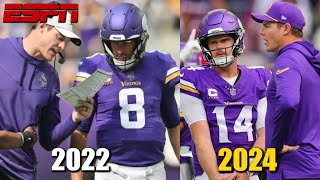 ESPN Are the 2024 Vikings a Fluke Like 2022 🙄🤔 [upl. by Simson]