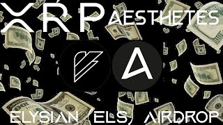 FREE MONEY PART 4 Aesthetes Elysian ELS Airdrop Tokenized Fine Art Collateralized loans with NFTs [upl. by Bussy]