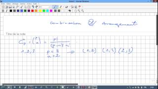 Combinaison ou Arrangement en probabilité [upl. by Ifen779]