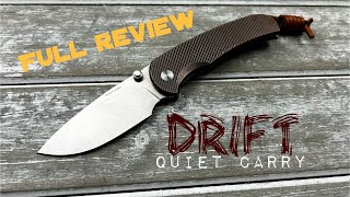 One of the best knife designs  Quiet Carry Drift [upl. by Attekahs]