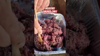 Delicious Smoked Chili food recipe chili smokedchili delicious savoury comfortfood fire [upl. by Alwyn]