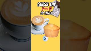 guess the food by emoji 🥵☕ [upl. by Sinnek]