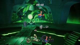 Nickelodeon AllStar Brawl 2 Raphael Vs Mr Krabs [upl. by Randolf]