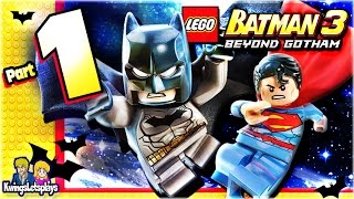 LEGO BATMAN 3  Walkthrough Part 1 Pursuers in the Sewers [upl. by Ballinger499]