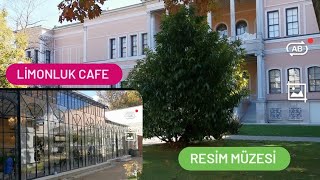 Milli Saraylar Resim Müzesi Limonluk Cafe Kuşluk Bahçesi resimmüzesi gezivlog Bizimle bir gün [upl. by Tehc]