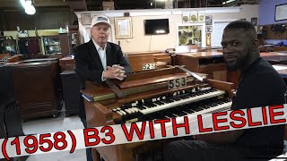 553 Hammond B3 1958 with Leslie speaker [upl. by Ayim188]