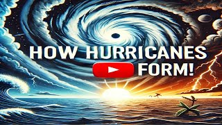 How Hurricanes Form  What is the process of hurricane formation [upl. by Anagrom509]