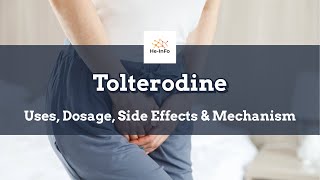 tolterodine  Uses Dosage Side Effects amp Mechanism  Detrol [upl. by Haram]