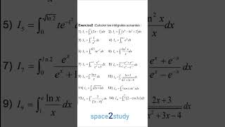 Exercice 2  Calculs intégrales  2BAC  Exercices corrigés  2205  space2study [upl. by Hahcim]