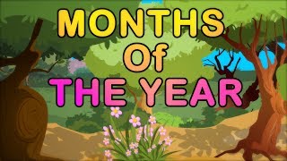 Nursery Rhyme Street  Months Of The Year Song  Popular Nursery Rhymes and Kids Songs  Ep 11 [upl. by Eirrahs741]