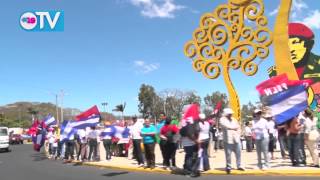 Celebran con música y alegría el Día Internacional de la Mujer en las rotondas de Managua [upl. by Tevlev]