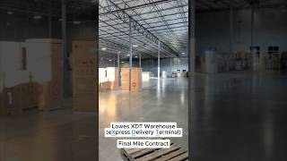 Lowes XDT warehouses can be the most lucrative account you ever see truck smallbusiness [upl. by Herwick759]