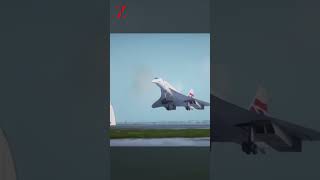 Super sonic passenger plane concorde youtubeshorts shorts technology [upl. by Marco]