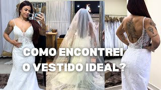 VLOG PROVANDO VESTIDOS DE NOIVA  Gabi Magsan [upl. by Madai]