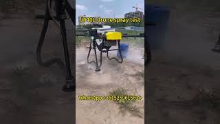 40L agricultural sprayer drone spray test drone dji agriculture [upl. by Carce]