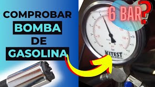 Como probar PRESION DE BOMBA DE GASOLINA y regulador con manómetro SuPeR RáPiDo [upl. by Birgit]