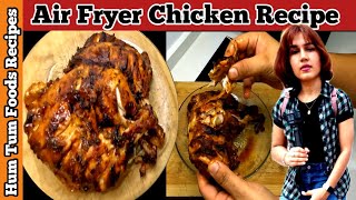 Best Air Fryer Chicken  How To Roast A Chicken In Air Fryer  Bbq Chicken Air Fryer [upl. by Jarus]