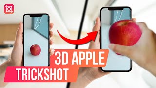 MindBlowing 3D Apple Video Editing Trick  Trending Reels InShot Tutorial [upl. by Silva]