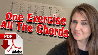 One Exercise  All The Chords [upl. by Divad]