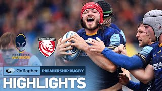 Worcester v Gloucester  HIGHLIGHTS  Thrilling Derby  Gallagher Premiership 202122 [upl. by Nelav]