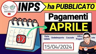 Inps PAGA 15 APRILE ⚠️ DATE PAGAMENTI ADI ASSEGNO UNICO NASPI BONUS 100€ SPESA CARTA ACQUISTI SFL [upl. by Ahon]