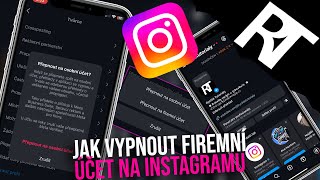 Jak VYPNOUT ÚČET PRO PROFESIONÁLI na Instagramu  firemní účet na Instagramu  Instagram [upl. by Heidie313]