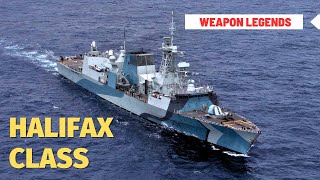 Halifaxclass frigate  The workhorse of the Royal Canadian Navy [upl. by Alcinia]