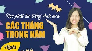 Tiếng Anh giao tiếp Cách nói tên các tháng trong năm [upl. by Anabahs210]