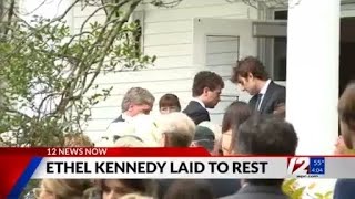 Ethel Kennedy laid to rest on Cape Cod [upl. by Ariat]