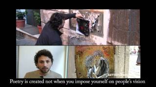 C215 Le pochoir humaniste Streetart n°2 with english subtitles [upl. by Trebeh]