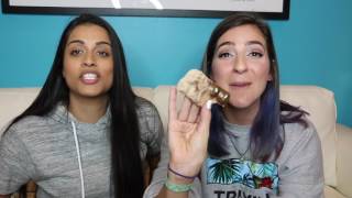 EATING EXPIRED ROTTEN CANDY with LILLY SINGH [upl. by Ace]