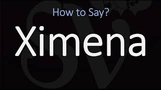 How to Pronounce Ximena CORRECTLY Name Origin amp Pronunciation [upl. by Naz731]