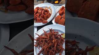 HOGENAKKAL FALLS FISH FRY FISH RECIPE TAMILNADU KARNATAKA [upl. by Olcott]